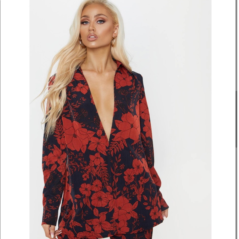 COPY - PrettyLittleThing Floral Print Set